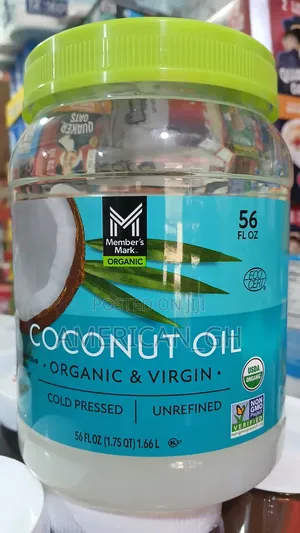 Members Mark Organic Coconut Oil, 1.66l