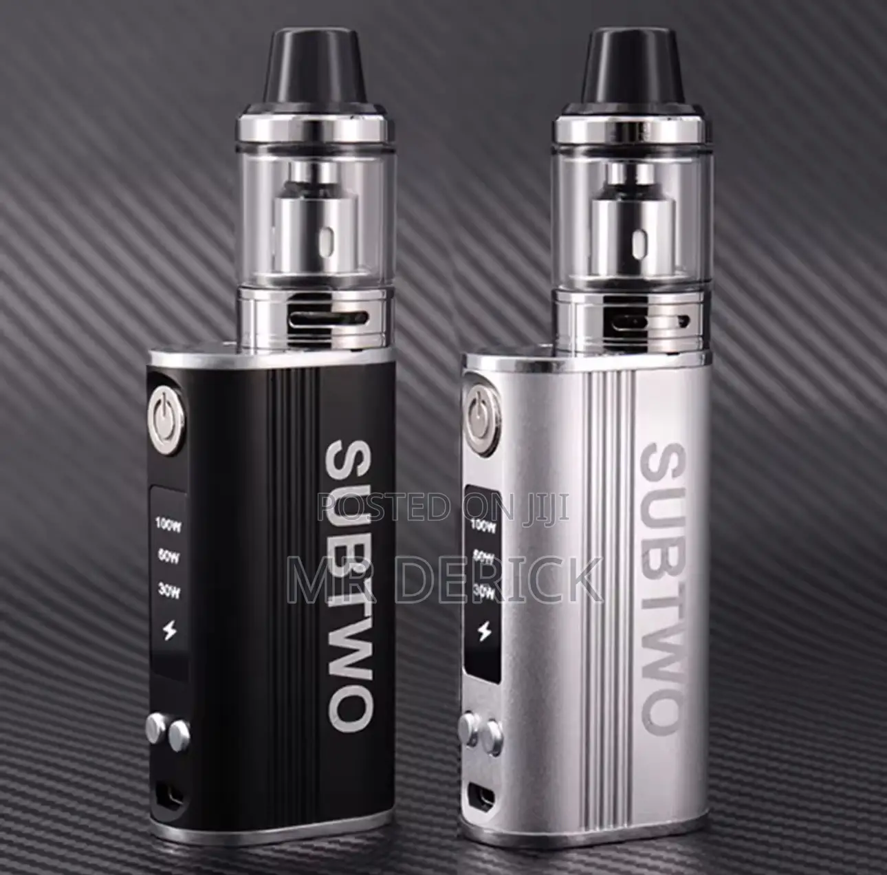 Subtwo 100w Box Mod E Cigarettes Kit Power Adjust Vape Pen