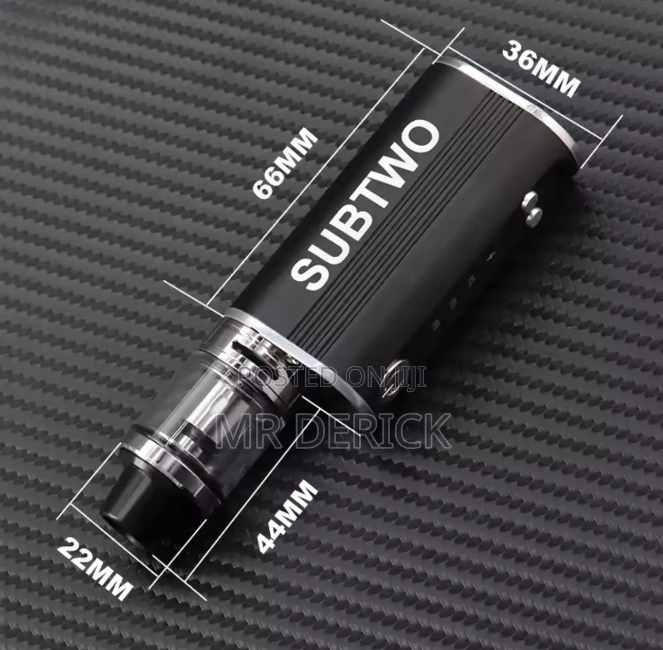 Subtwo 100w Box Mod E Cigarettes Kit Power Adjust Vape Pen