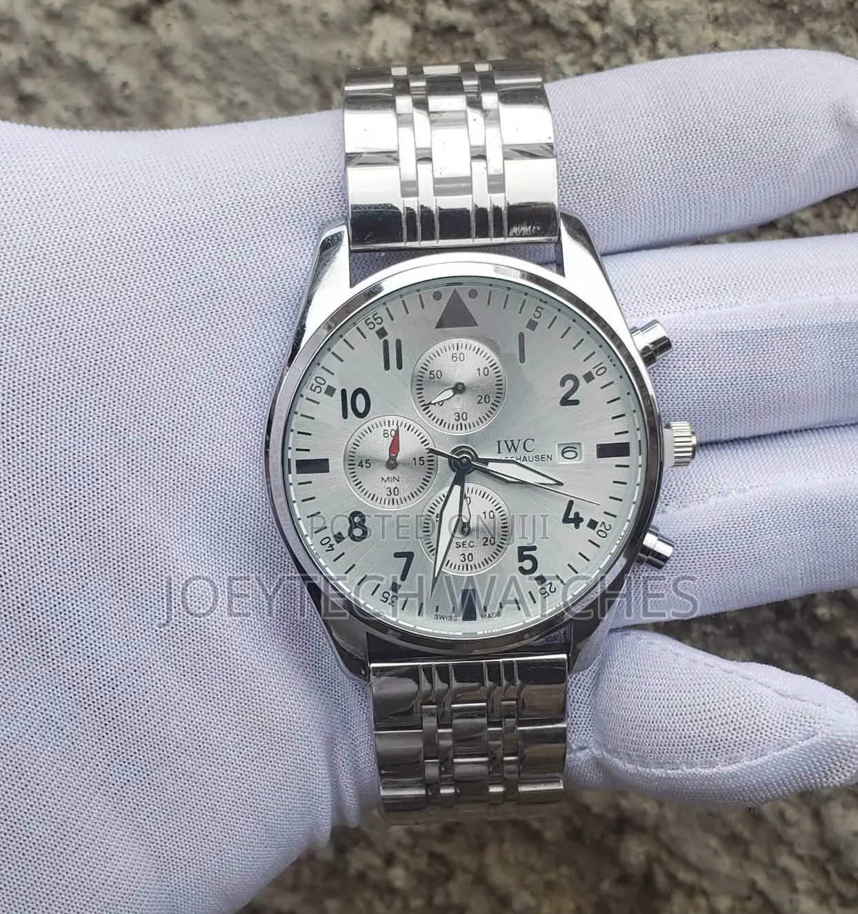 Iwc Chronograph Chain Watch
