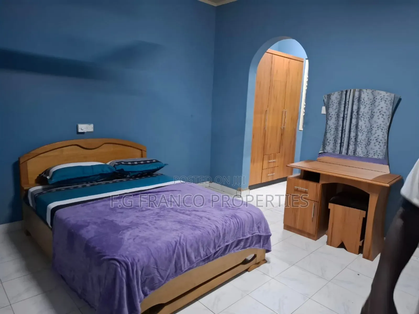 Furnished 3bdrm House in Kg Franco Properties, Sakumono for rent