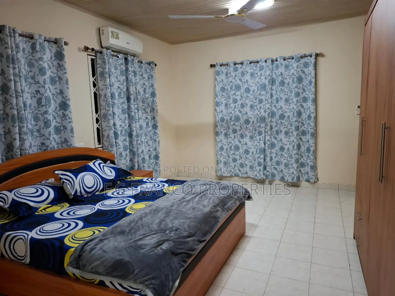 Furnished 3bdrm House in Kg Franco Properties, Sakumono for rent