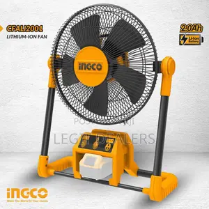 Ingco 2in1 Rechargeable Fan + 20v Battery