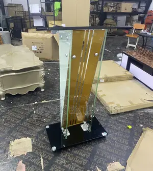 Simple and Beautiful Glass Pulpit