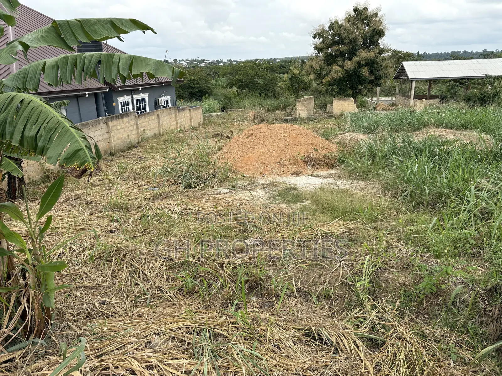 Half Plot for Sale at Aboabo,Sokoban Road.