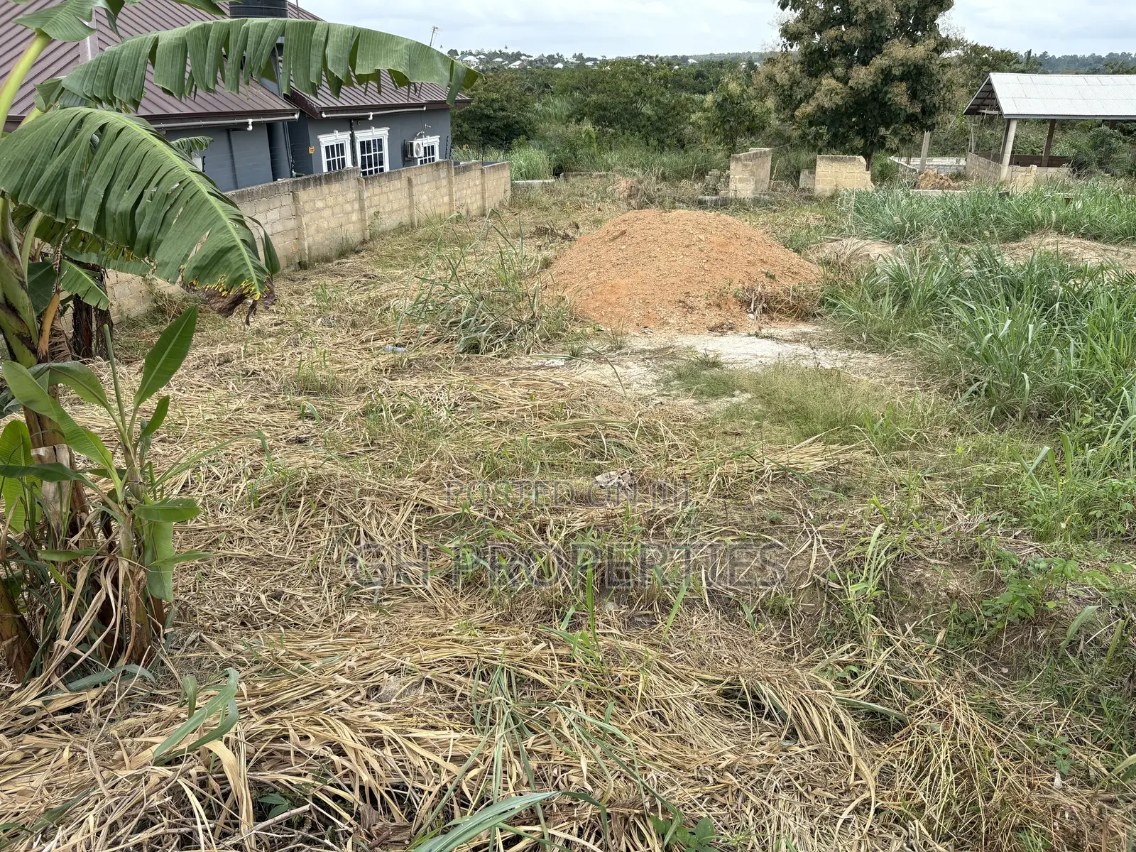 Half Plot for Sale at Aboabo,Sokoban Road.