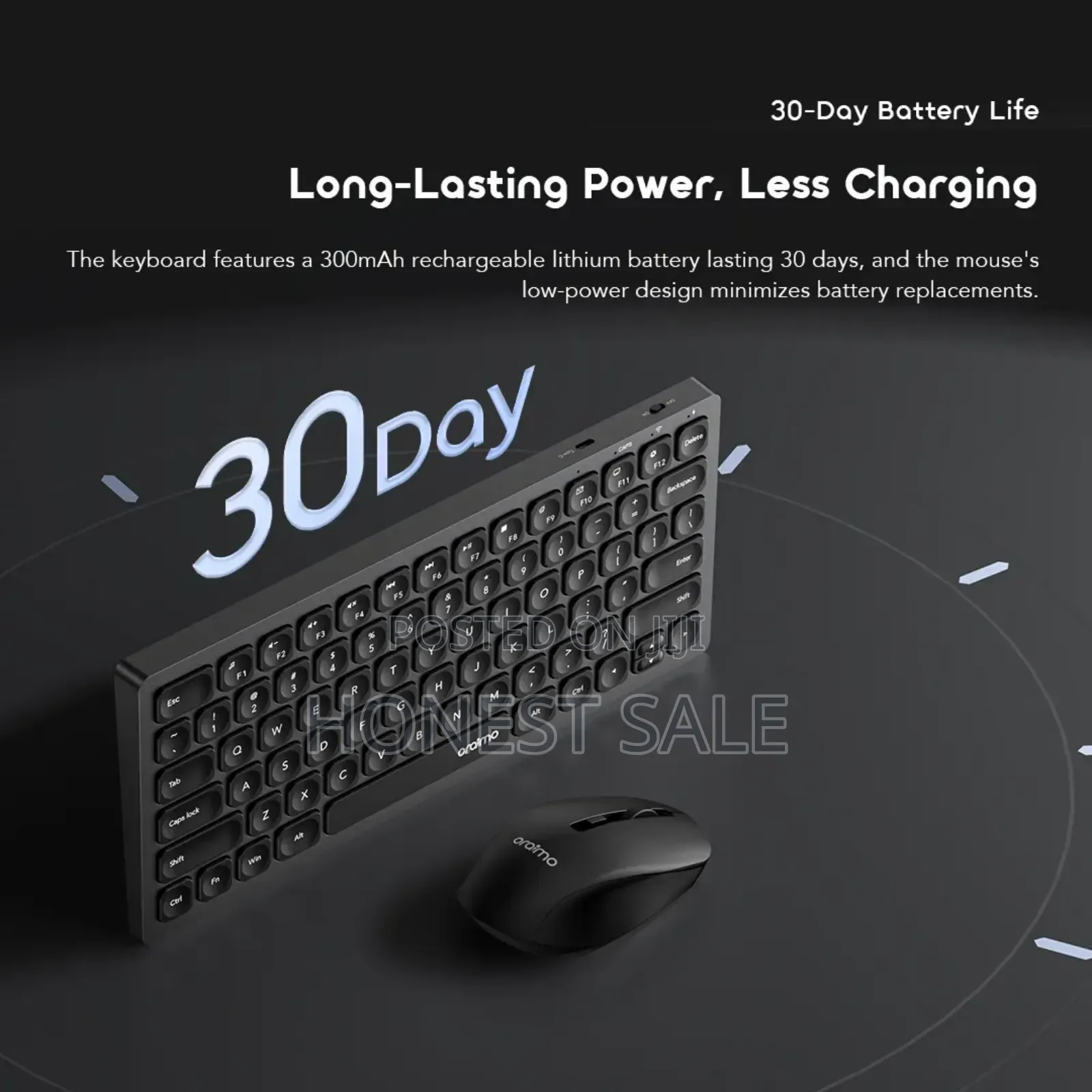 Oraimo Nimbletype Wireless Keyboard Mouse Kit