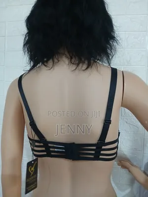 Black Zebra Bra