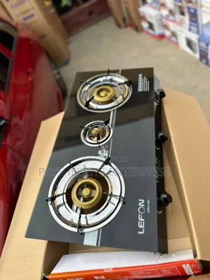 Lefon 3 Burner Glass Auto Ignition