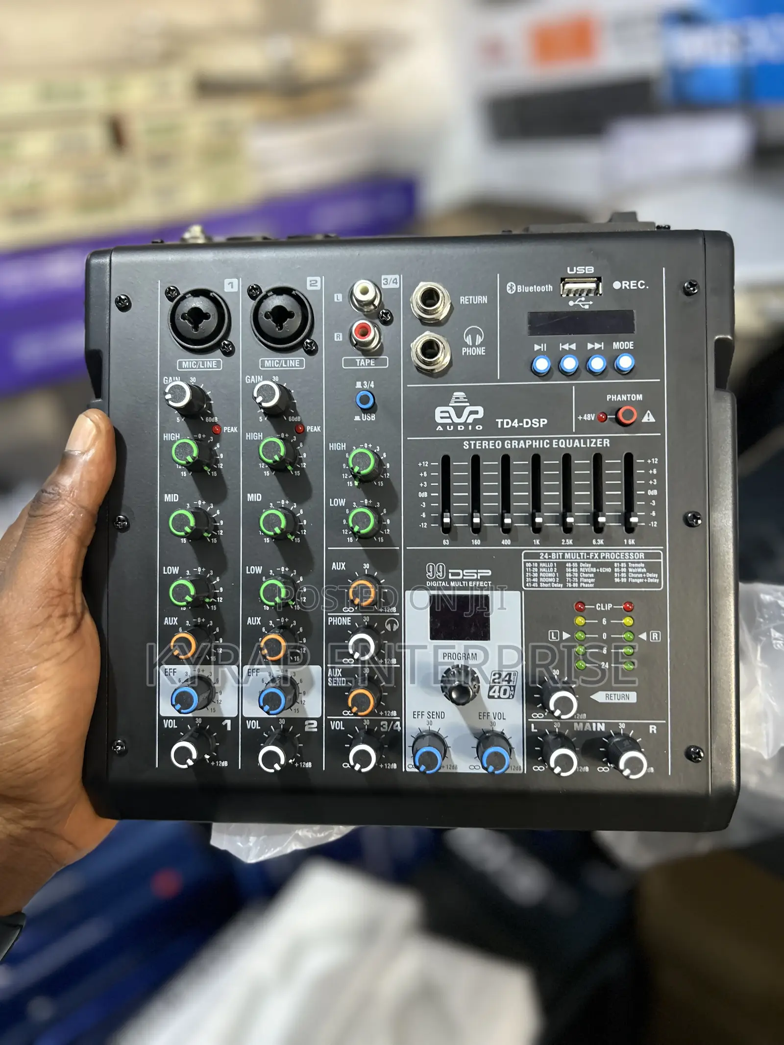 Evp 4 Channel Raw Mixer