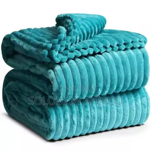 Soft Ribbed Blanket Available in Different Colours