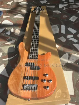 Ibanez Brown 5-String Bass Guitar