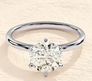 Elegant Non-Fade Stainless Steel Promise/Engagement Ring