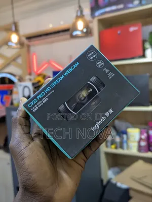 Logitech C922 Pro Stream Webcam 1080p Camera for Hd Video