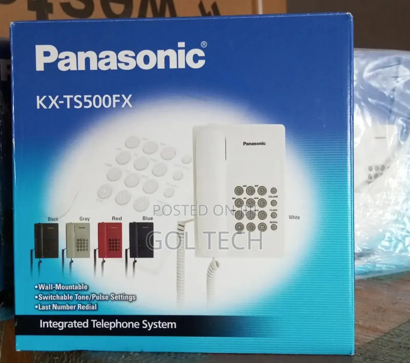 Panasonic Telephone Kx-ts500fx Desktop Office Phone