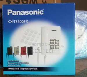 Panasonic Telephone Kx-ts500fx Desktop Office Phone
