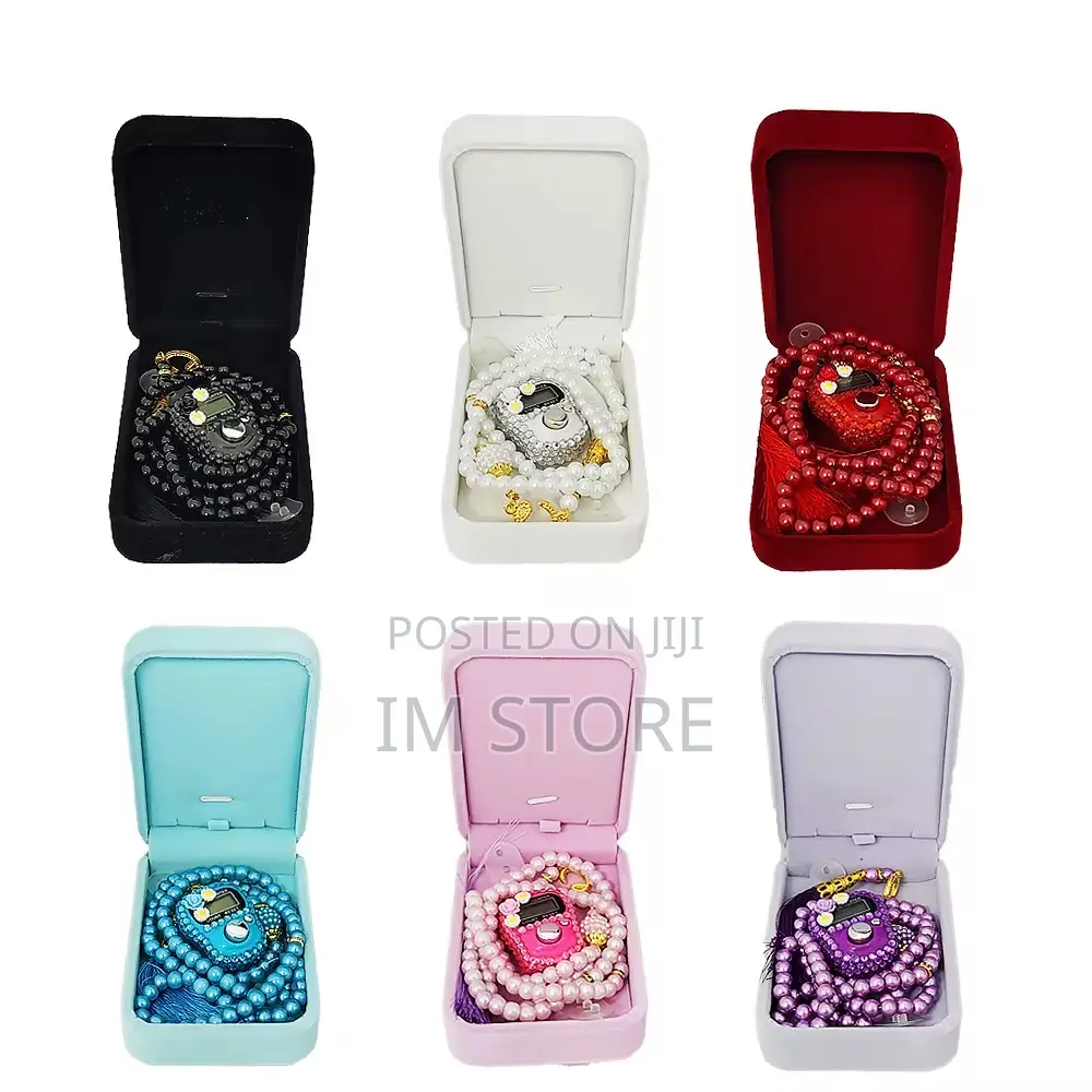 Digital Tasbih With Gift Box and Tasebeer