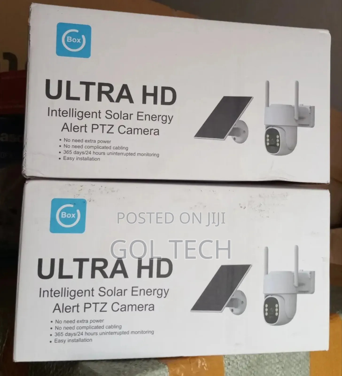 Ultra Hd Solar Camera 4g PTZ Camera Ubox App Mt-Q13-4g