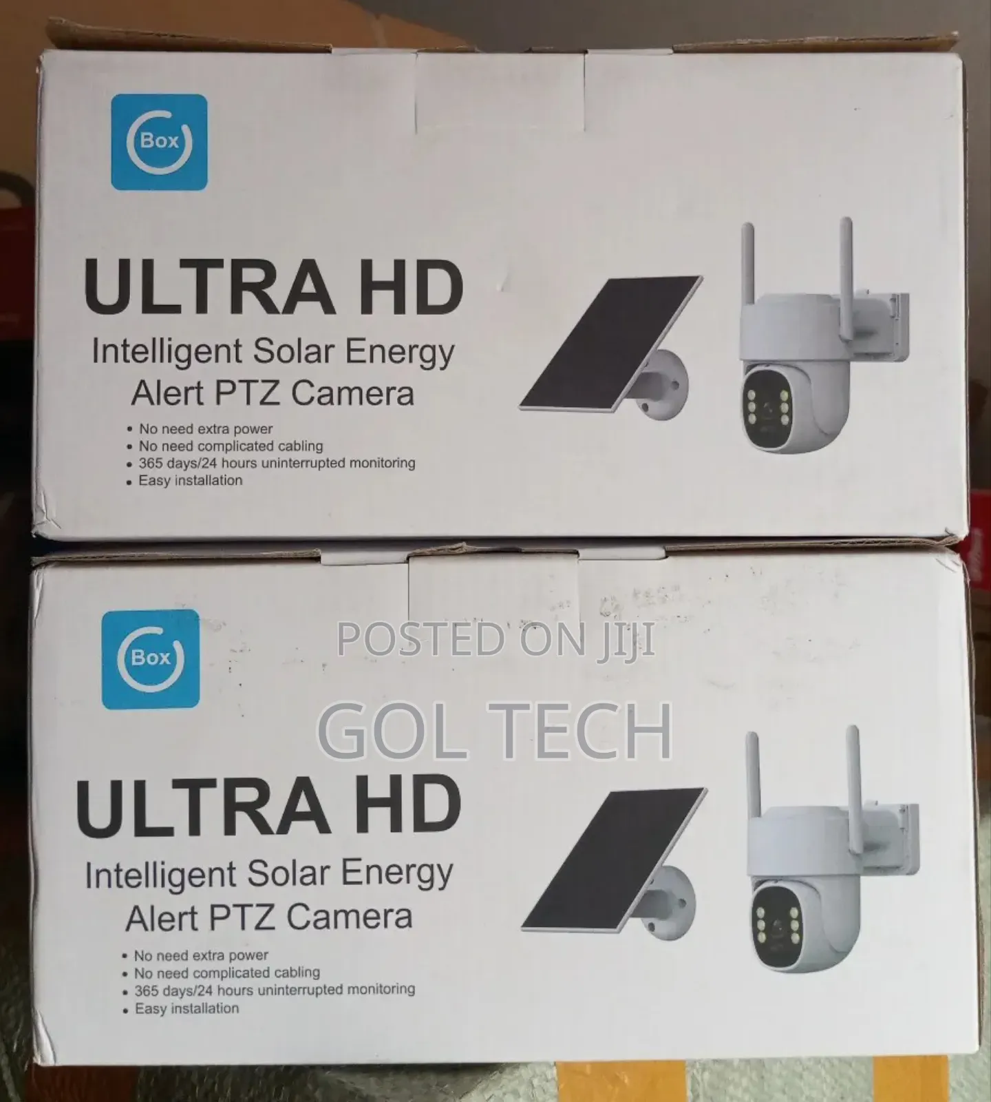 Ultra Hd Solar Camera 4g PTZ Camera Ubox App Mt-Q13-4g
