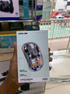 Green Lion Turtle Mouse