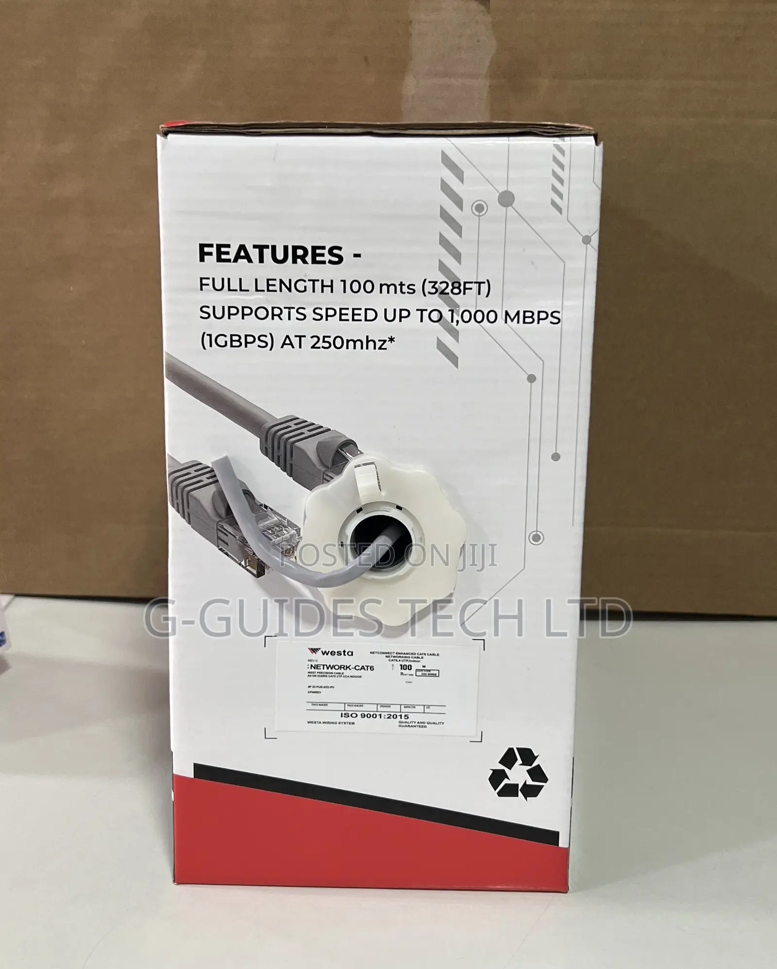 Westa Cat6 Utp Indoor Cable 100m