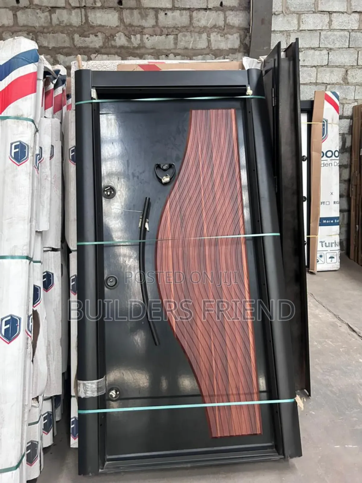 Composite Single Entrance Heavy Turkish Security Door