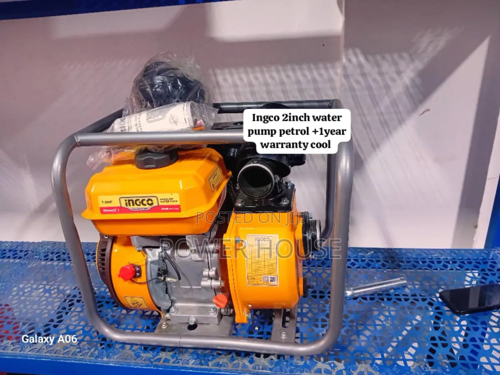 Aqua Aid Ingco Petrol 2inch Water Pump Cool