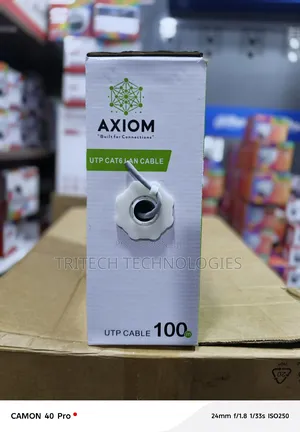 Axiom Cat6 Network Cable 100m Utp