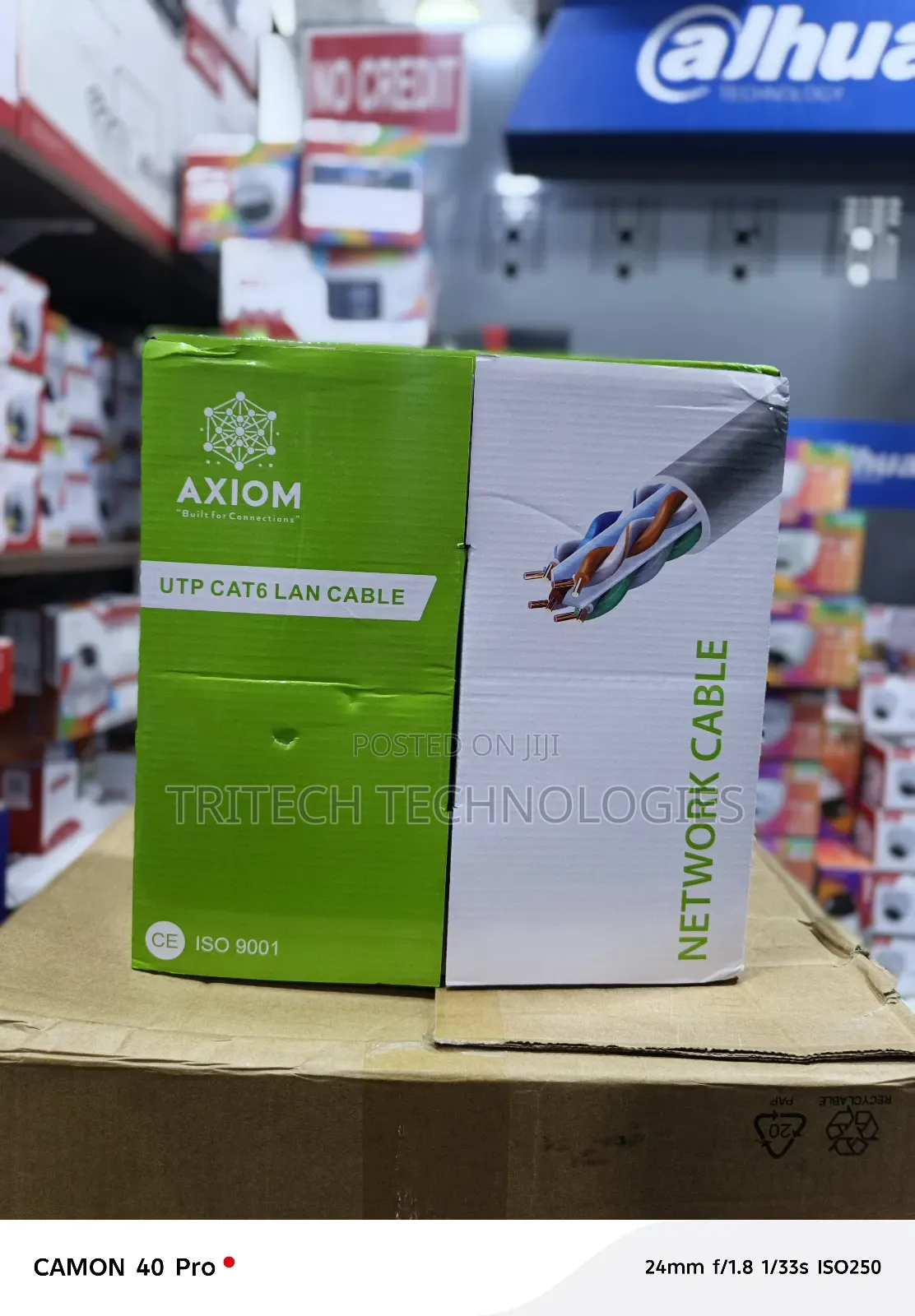 Axiom Cat6 Network Cable 100m Utp