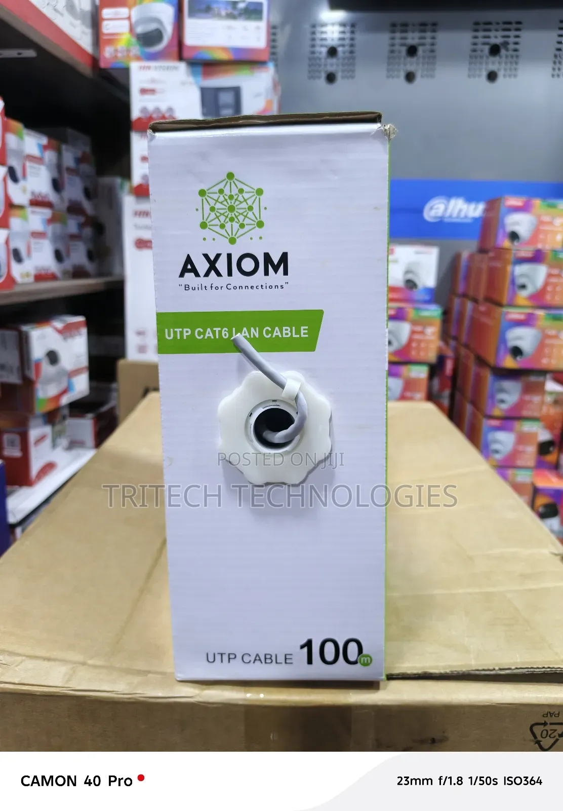 Axiom Cat6 Network Cable 100m Utp