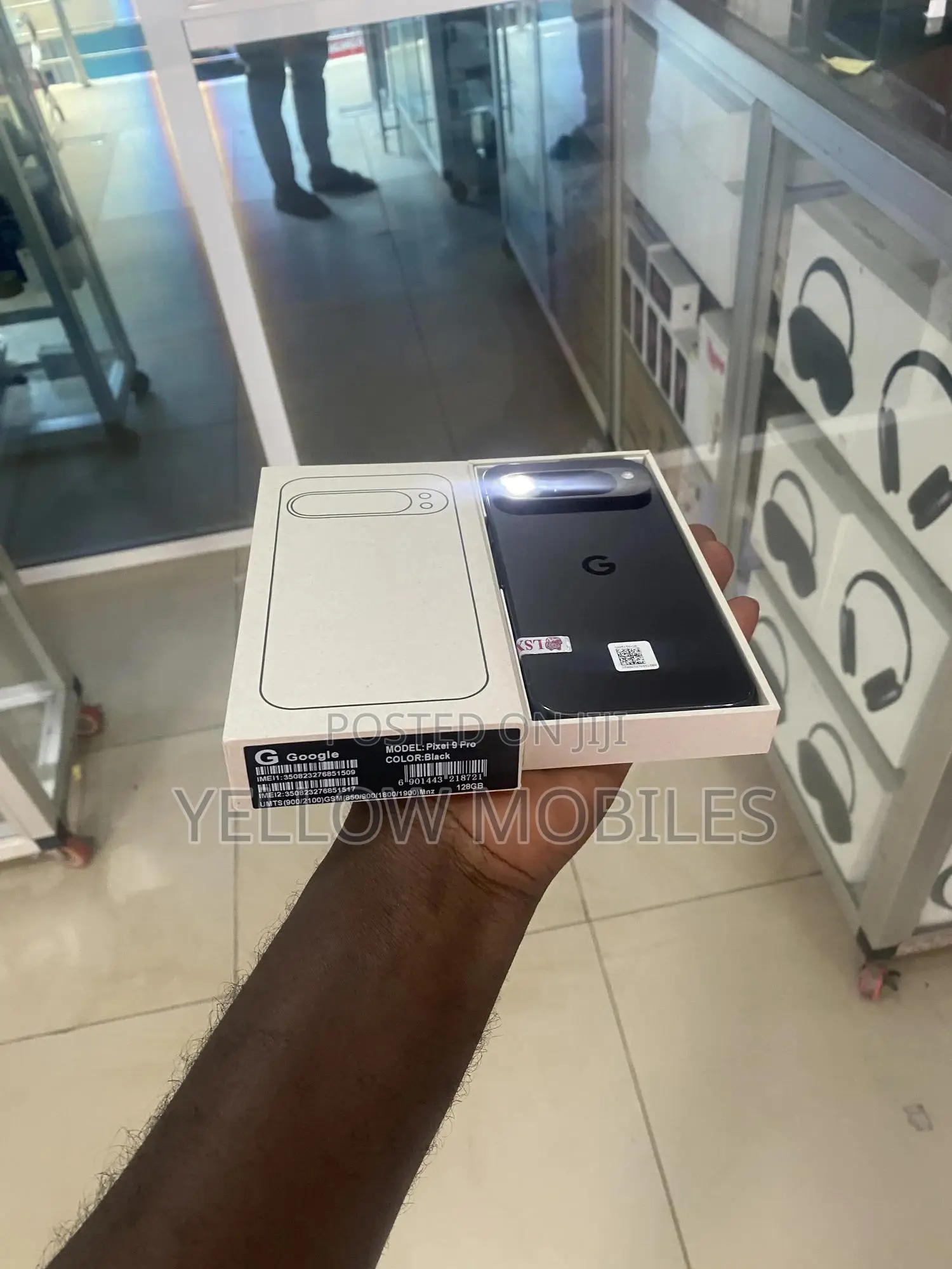 New Google Pixel 9 Pro 128 GB Black