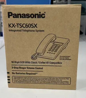 Panasonic Kx-Tsc60sx Integrated Telephone System.