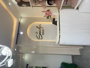 Indoor Gold Lettering
