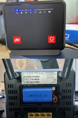 4g Universal Sim Router With Battery Backup 4port Lan Port