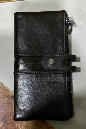 Genuine Coffee Brown Leather Wallet