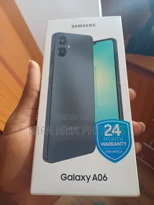 New Samsung Galaxy A06 64 GB Black