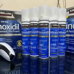 Kirkland 5% Minoxidil Foam Bottle