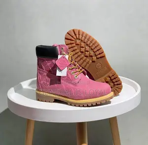 Pink Timberland