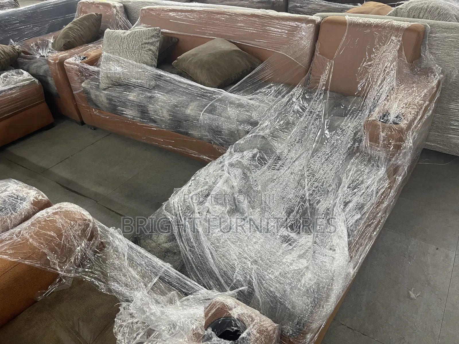 Living Room Sofa Sets L Shape With Single
