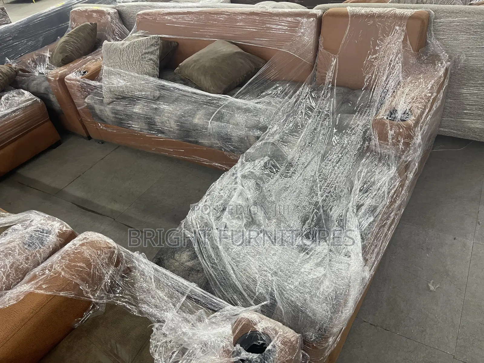 Living Room Sofa Sets L Shape With Single