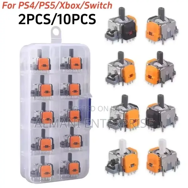 Hall Effect Analog Replacement For Ps5 Controllers