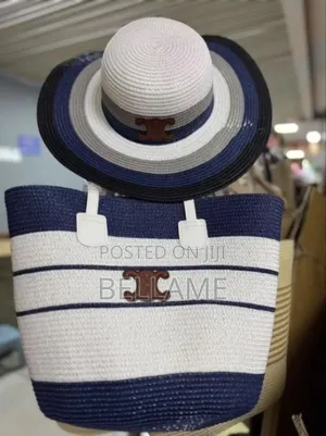 Summer Straw Bag Set