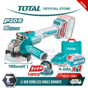 Total Codeless Angle Grinder 20v