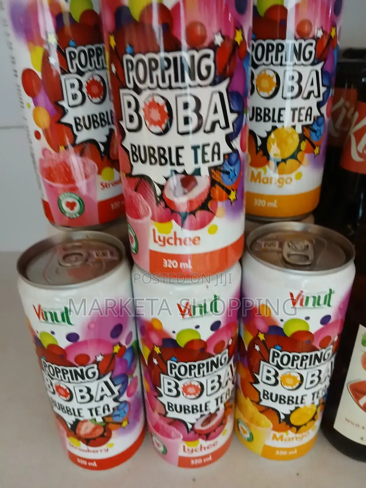 Vinut Popping Boba Tea 320ml