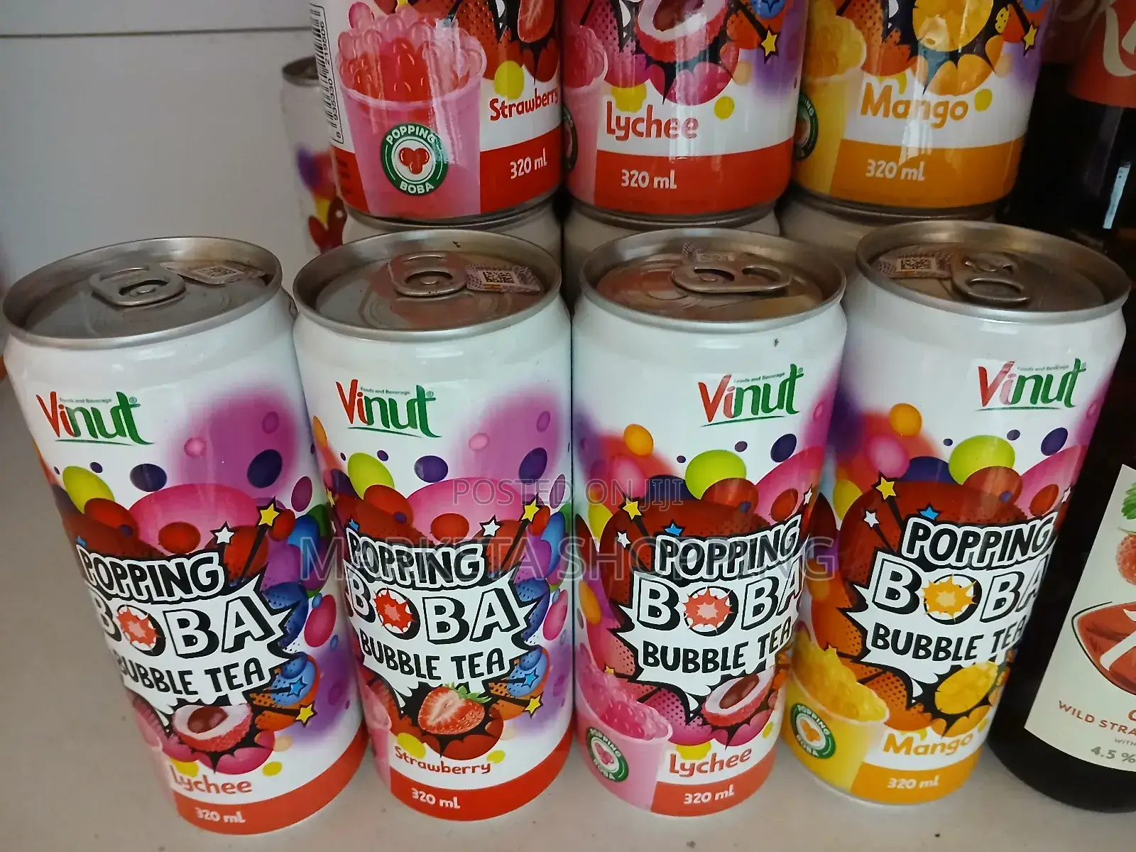 Vinut Popping Boba Tea 320ml