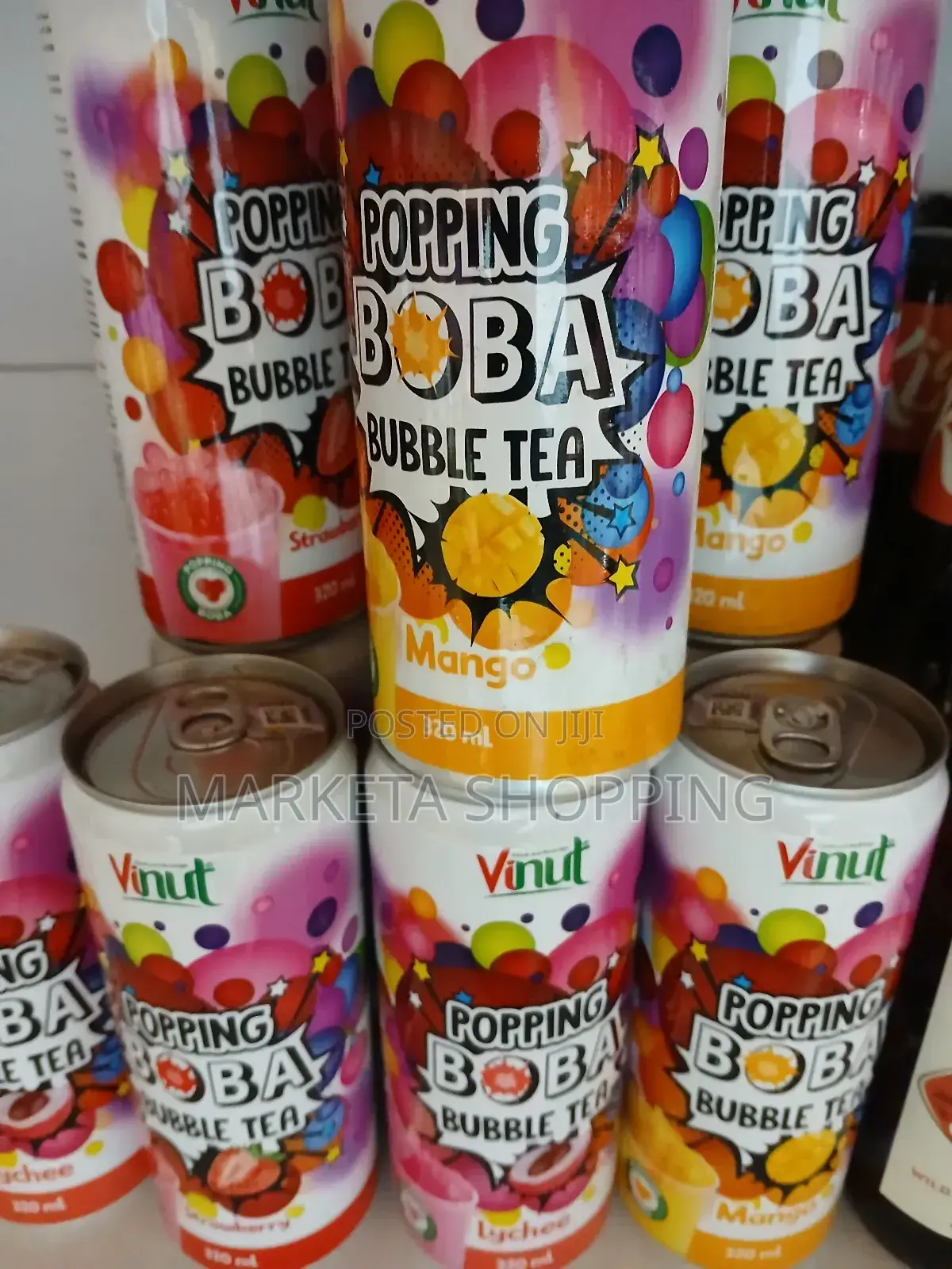 Vinut Popping Boba Tea 320ml