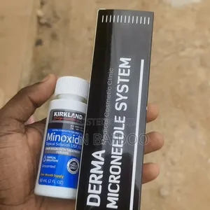 Kirkland Minoxidil and Derma Stamp