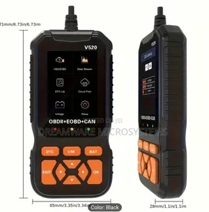 Advanced V520 Obd2 Car Scanner Tool With DTC Library