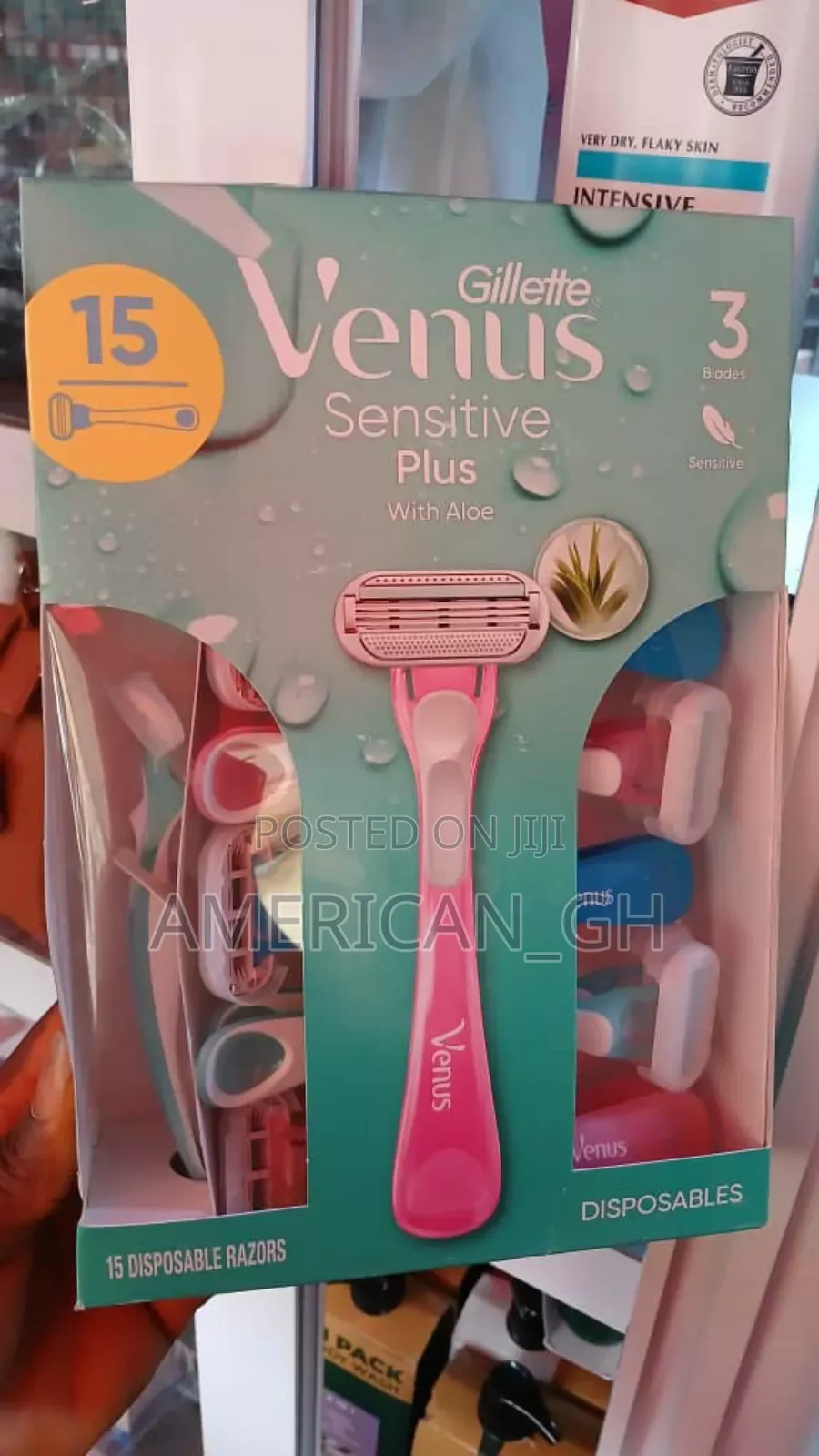 Gillette Venus Sensitive Plus Razors, 15 Pack