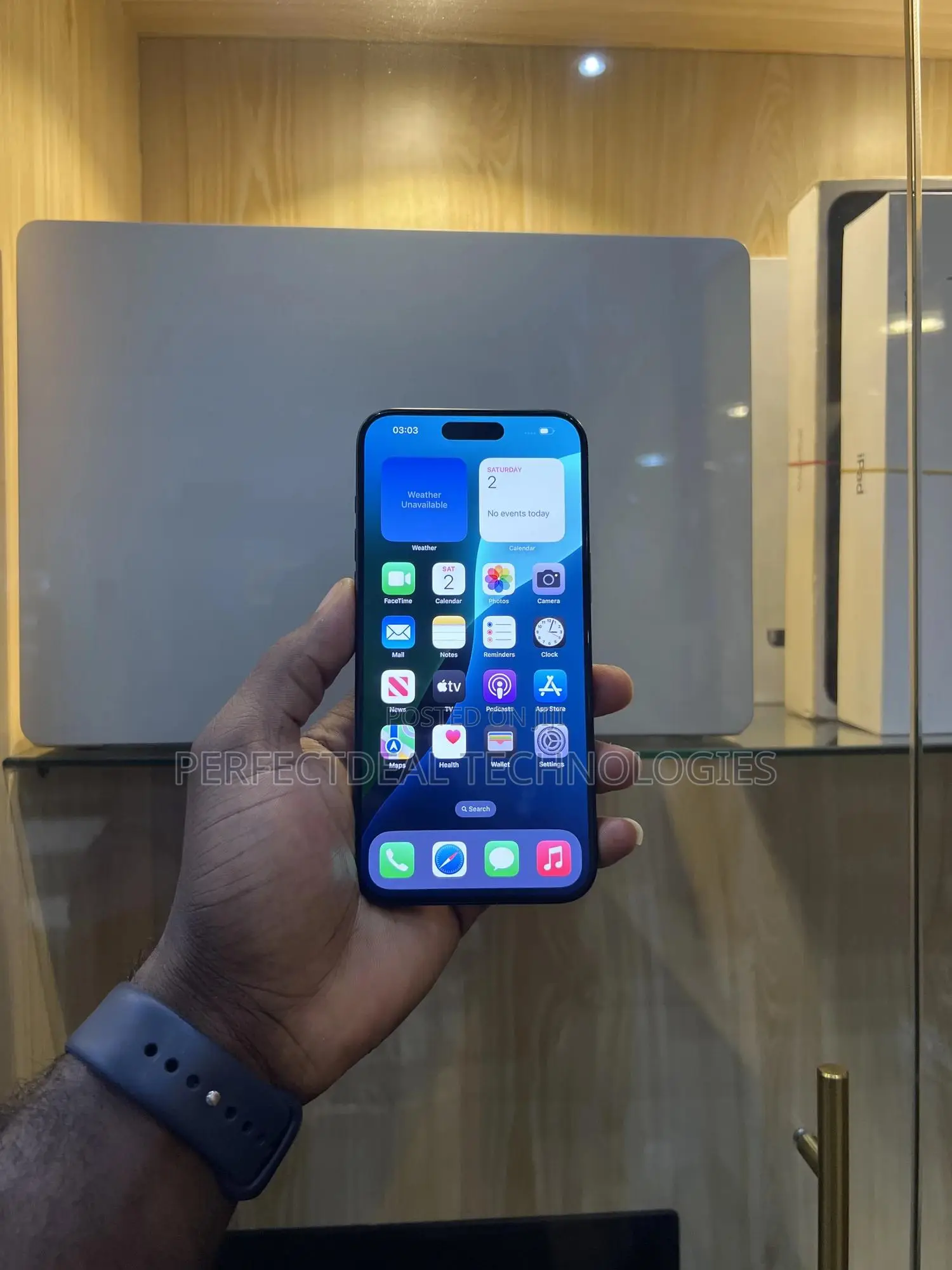 New Apple iPhone 15 Pro Max 256 GB Black